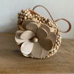 Aranaz Beaded Clutch Tan Photo 5