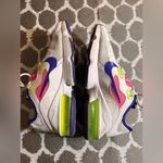 Nike  Air Max White and Purple Athletic Shoes Modern Design athleisure running Photo 6