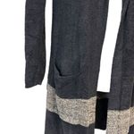 Barefoot Dreams Coastal Hooded Sweater Hoodie Stripe Pockets Cozy Chic Photo 6