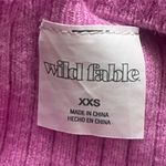 Wild Fable Target Ribbed Sweater Tiny Tank Top Purple Lavender Size XXS 00 Photo 4