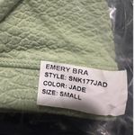 Brand New Gigi C Emery Sports Bra Women's Size Small Jade Green Bralette Photo 6
