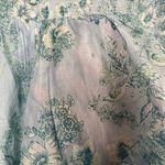 Free People FP Intimately Floral Smocked Semi Sheer Cottage Shortie New XS Button Ditsy Photo 2