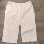 Loft  dual lined cropped wide leg pants size 14 Photo 0