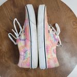 Vans Womens Doheny Shoes 7.5 Pink Tie Dye Low Top Lace Up Casual Sneakers 721356 Photo 5