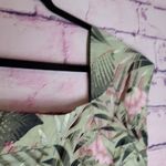 Anthropologie MOULINETTE SOEURS BOTANICAL FLORAL PRINTED 100% SILK SHEATH LINED DRESS 12 Photo 9