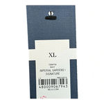 Crown & Ivy  Navy Blue Beaded Metallic Cuff Long Sleeve Top Women Size‎ XL NWT Photo 4