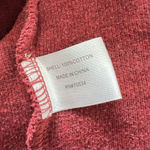 Orvis Sweater Women XL Red 1/4 Zip Pullover Camp Hike Fishing Gorp Cabin Cotton Photo 8