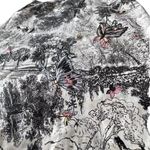 Sandra King Multicolor Mixed Floral, Butterflies Print Summer Length ski… Pink Size 8 Photo 3