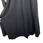 Likely NWT Eila Dress Black Textured Cutout Ring Deep V Midi A-Line Cocktail 6 Photo 5
