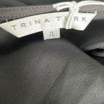 Trina Turk Women’s Shawl back Horizon dress in black size 4 Photo 5