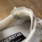 Golden Goose  Superstar Smock White Distressed Leather Lace Up Sneakers Size 36/6 Photo 8