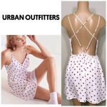 Lucca Couture New. Urban Outfitters white & red floral dress. Photo 1