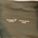 Old Navy  Active Womens Size XS  Elevate Legging Olive Green Go Dry Sheer Detail Photo 6