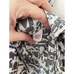 Victoria's Secret Victoria Secret Gray White Spell Out Button Front Pajama Top Size Small Photo 5