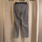 Mario Serrani  Black and White Cropped Pants Photo 1