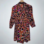 Trinity Anthropologie 100% Silk Tie Waist Mini Dress/Tunic Size Small Photo 2