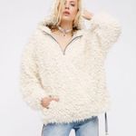 Free People  Mountain Peak Fluffy pullover hoodie Photo 0