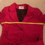 Vintage 80s International Scene red wool coat 9/10 Photo 2