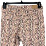 Dear John SZ 29 Gisele Skinny Pants Hi-Rise Snake Print Stretch Zip-Fly Pockets Photo 4