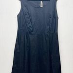 Coquette Et Coquine Dress Womens 1X Cotton Stretch Midi Party Cocktail Event Black Photo 0