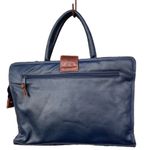 Capezio Vintage  black & brown faux leather laptop briefcase Photo 1