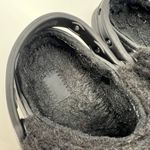 Crocs Women's Classic faux Fur Sure Clogs Roomy Fit Black slide on women size 7 Photo 7