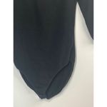 EXPRESS  One Eleven Black Half Sleeve Crew Neck Bodysuit Size Small Photo 1