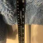 Urban Outfitters  UO Teddy Bomber Blue Sherpa Full Zip‎ Crop Jacket S Photo 6