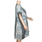 EMERSON FRY Short Caftan, Cerulean Organic, OS Blue Size undefined Photo 8