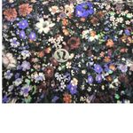 Lululemon Align High Rise Crop Leggings Black Floral Burst Athletic Pants Size 6 Photo 3