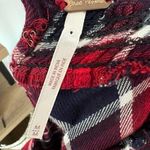 Free People  Charlie Ruffle Plaid Top Photo 6