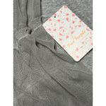 Free People  Still Got It Grey Oversized Voluminous Sleeve Top size Large Photo 6