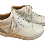 FitFlop New  Womens White‎ Rally Glitter High Top Sneaker Sz 8 Photo 0