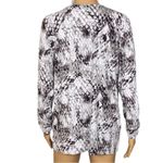 Calvin Klein Jeans  white and grey, snakeskin design, jersey t-shirt. Medium. EUC Photo 7