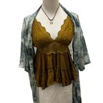 Free People greenish brown pillow talk pace tank top Photo 2