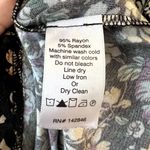 Rhode floral maxi tunic dress size S black beige SW Photo 4