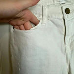 frame denim white Le Skinny De Jeanne crop jeans size 26 Q11 Photo 5