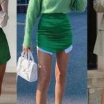 ZARA  Blogger’s fav green skirt size small Photo 3