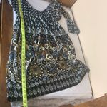 Blush  Multicolor Polyester V-Neck Dress Size Large Photo 7