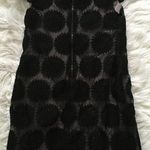 Betsey Johnson sheer black floral short sleeve dress size 2 Photo 1