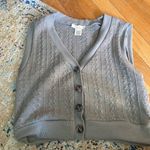 Urban Romantics Grey Sweater Vest Photo 0