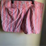 Columbia Size 24W  PFG Striped Shorts Photo 3