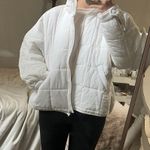 Mustard Seed white puffer jacket Photo 0