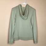 Liz Claiborne Women’s Athletic Athleisure Sporty Green Hooded Zip-Up Jacket Photo 7
