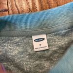 Old Navy green terry crewneck cropped sweater medium Photo 5