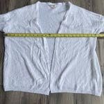 Miss Selfridge Vintage ‎ White Open Front Knit Cardigan Bell Sleeves Size 8 Photo 4