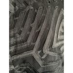 Eleven Paris  Women's 34 Black Sheer Geometric Sleeveless Tunic Blouse Grunge Hip Photo 2