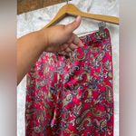 Equipment flowing paisley silk pants size small Photo 7