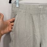 Madewell  linen blend wide leg pull on pants Photo 4