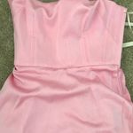 NWOT ALex Perry Powell vinyl dress UK10 Pink Size 6 Photo 10